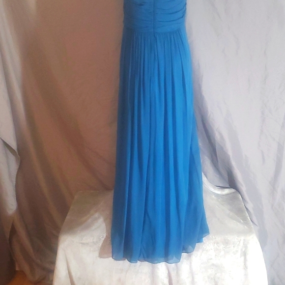 Dessy Collection Vivian Diamond Size 10 Dress - Picture 6 of 9